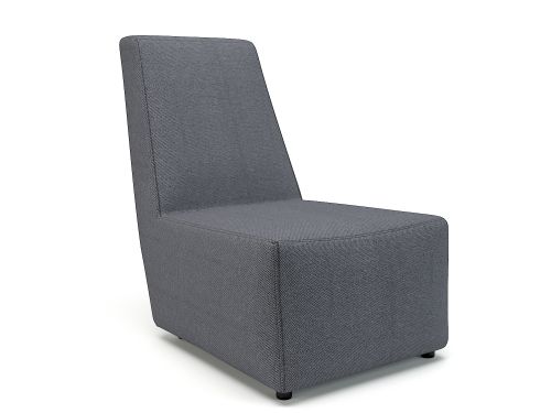 Pella 65cm Wide Chair Present Fabric Standard Feet