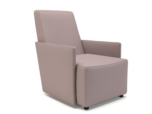 Pella 69cm Wide Armchair Flint Fabric Standard Feet