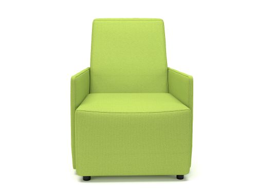 Pella 69cm Wide Armchair Period Fabric Standard Feet