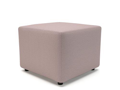 Crofton 62cm Square Flint Fabric Standard Feet