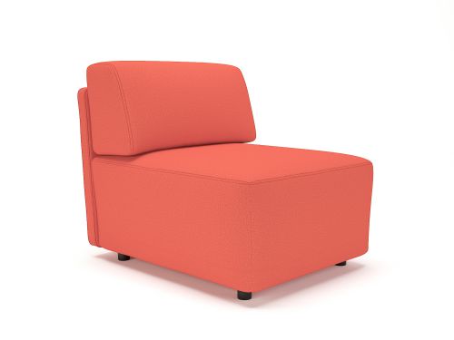 Loomis 65cm Wide Modular Unit Marmalade Fabric Standard Feet