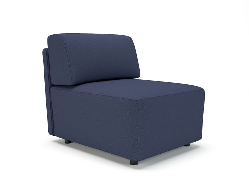 Loomis 65cm Wide Modular Unit Poppy Fabric Standard Feet
