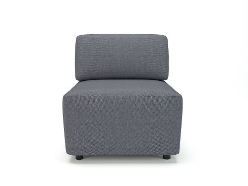 Loomis 65cm Wide Modular Unit Present Fabric Standard Feet