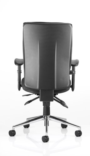 Chiro High Back Chair with Arms Black OP000006  58377DY
