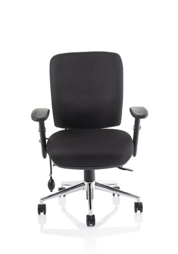 58419DY | More work hours are lost through back pain and injuries than any other reason, and the number of people reporting back issues is rising rapidly. One reason is poor seating posture at work, especially amongst office personnel. Chiro High Back and Medium Back posture seating are fully functional contoured chairs. They are feature rich and highly functional to ensure they can be adjusted to support any user in the best possible way. They can combat the discomfort of back sufferers and  educe the likelihood of posture related medical problems being acquired. They carry the additional endorsement of the respected chiropractor Dr Robert Bateman and as well as stock fabrics can be bespoke upholstered in any fabric of your choice. The Chiros match their functionality and quality with a design signature that makes them one of our most sought after big value seating solutions. 
