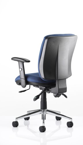 58426DY | More work hours are lost through back pain and injuries than any other reason, and the number of people reporting back issues is rising rapidly. One reason is poor seating posture at work, especially amongst office personnel. Chiro High Back and Medium Back posture seating are fully functional contoured chairs. They are feature rich and highly functional to ensure they can be adjusted to support any user in the best possible way. They can combat the discomfort of back sufferers and  educe the likelihood of posture related medical problems being acquired. They carry the additional endorsement of the respected chiropractor Dr Robert Bateman and as well as stock fabrics can be bespoke upholstered in any fabric of your choice. The Chiros match their functionality and quality with a design signature that makes them one of our most sought after big value seating solutions. 