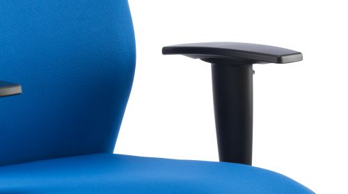 Onyx Blue Fabric With Headrest With Arms OP000096