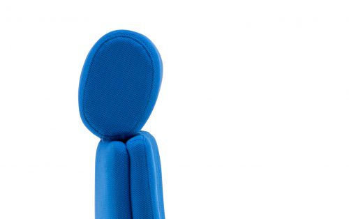 Onyx Blue Fabric With Headrest With Arms OP000096