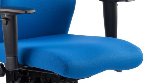 Onyx Blue Fabric Without Headrest With Arms OP000097