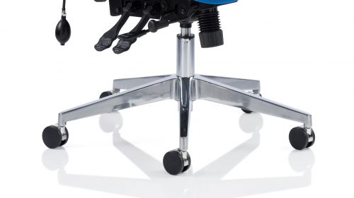 Onyx Blue Fabric Without Headrest With Arms OP000097