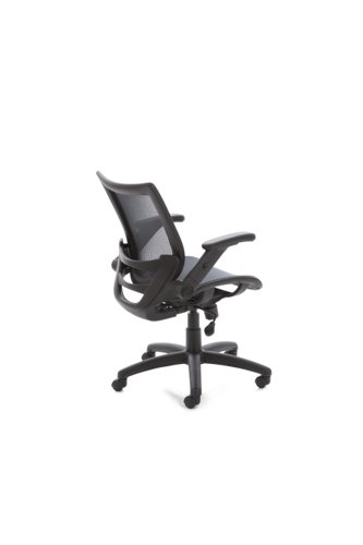 Fuller Mesh With Folding Arms Task Operator Chair