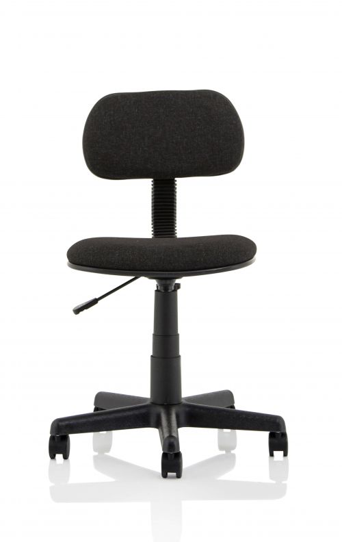 Clerk Typist Chair Black Fabric OP000227