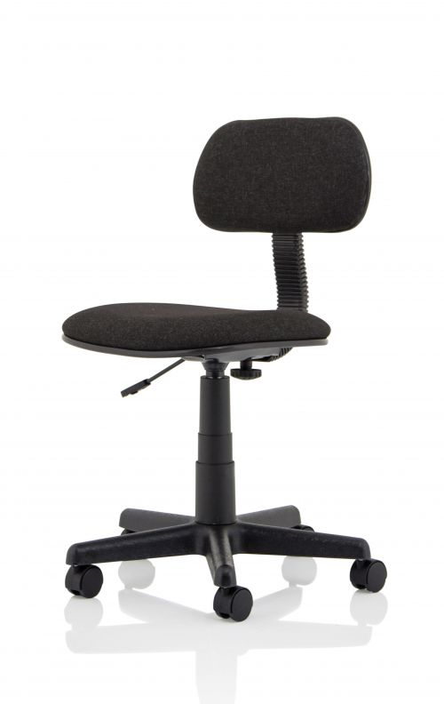 Clerk Typist Chair Black Fabric OP000227