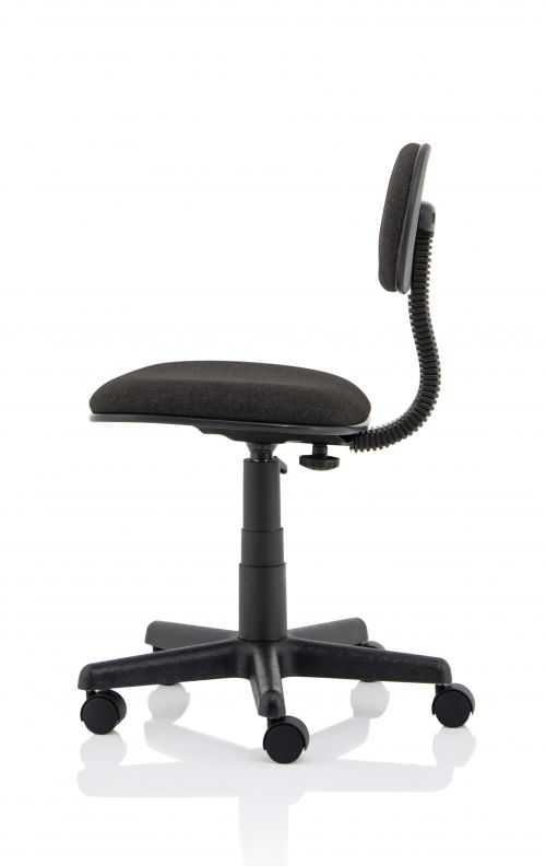 Clerk Typist Chair Black Fabric OP000227