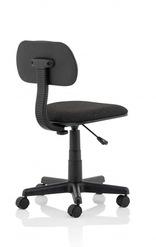 Clerk Typist Chair Black Fabric OP000227