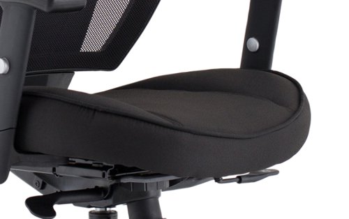 58559DY - Denver Black Mesh Chair No Headrest OP000234