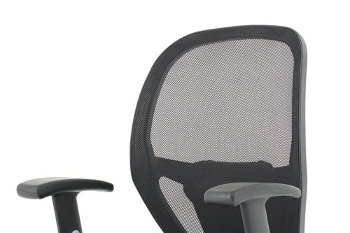 OP000234 Denver Black Mesh Chair No Headrest