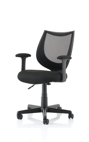 Camden Mesh Chair with Arms Black OP000238  82034DY