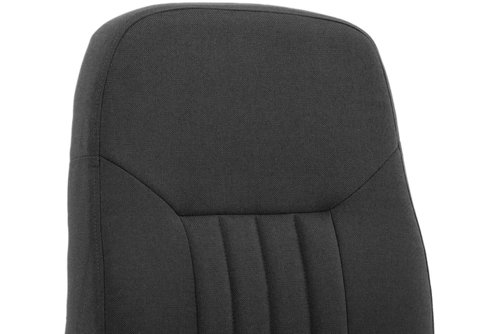 Barcelona Deluxe Black Fabric Operator Chair