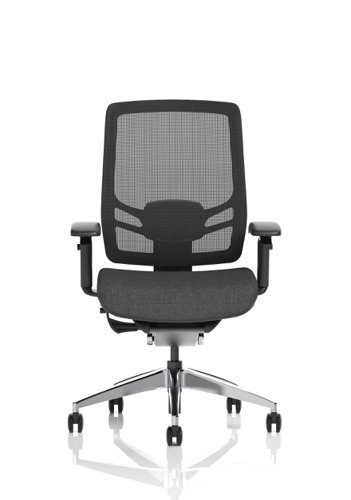 Ergo Click Mesh Back Black Fabric Seat