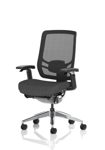 Ergo Click Mesh Back Black Fabric Seat