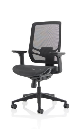 59588DY - Ergo Twist Chair Black Mesh Seat Mesh Back OP000253