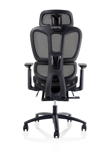 Horizon Executive Mesh Office Chair With Height Adjustable Arms Black - OP000319 -