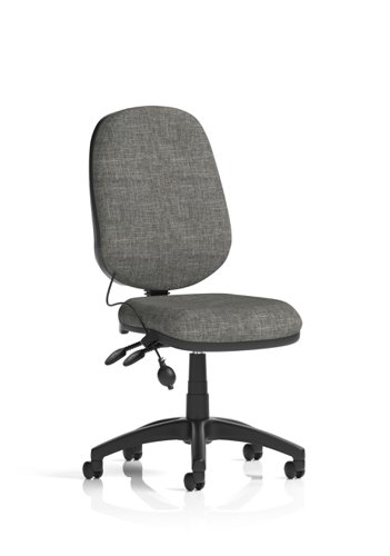 Eclipse Plus II Lever Task Operator Chair Charcoal With Pump Lumbar