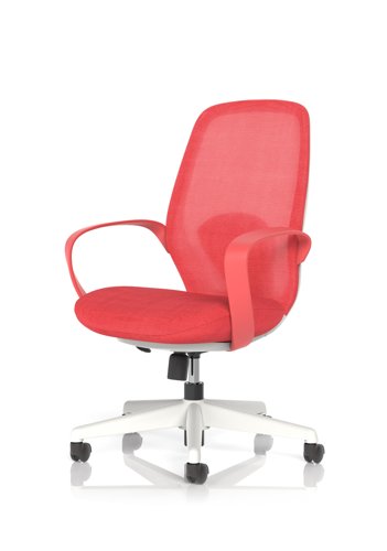 Ariel Mesh Chair Red
