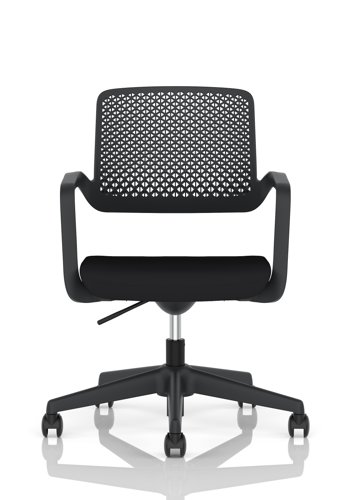 Cosmo Task Operator Chair Black Frame Black Seat