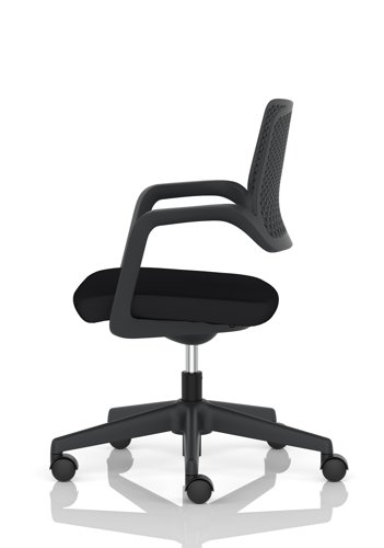 Cosmo Task Operator Chair Black Frame Black Seat