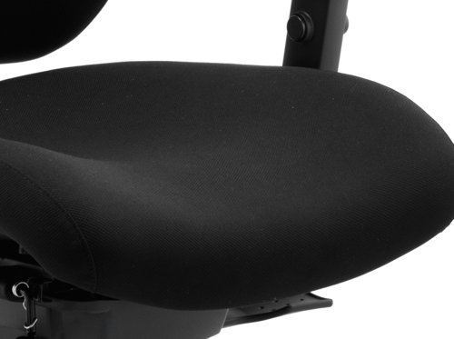 Chiro Plus Chair Black with Arms and Headrest PO000002  58440DY