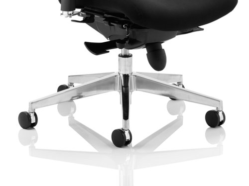 PO000011 Chiro Plus Ultimate Black With Arms With Headrest