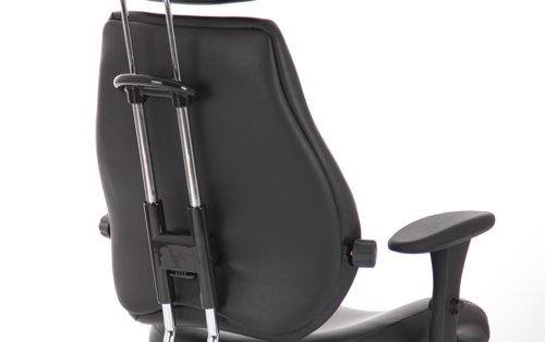 Chiro Plus Ultimate Chair Black Leather PO000013