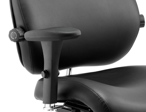 Chiro Plus Ultimate Chair Black Leather PO000013  58482DY