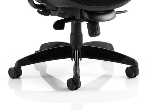 Stealth Shadow Ergo Posture Chair Black Airmesh Seat And Mesh Back With Arms PO000019