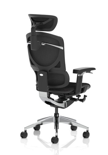 Ergo Click Plus With Headrest Black FabriMesh | PO000062 | Dynamic