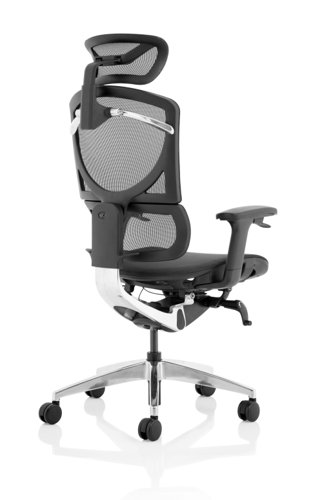 59560DY - Ergo Click Plus Chair Black Mesh with Headrest PO000063