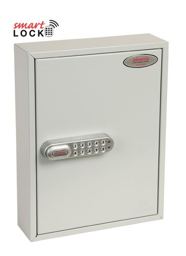 Phoenix Commercial Key Cabinet KC0601N 42 Hook with Net Code Electronic Lock. Phoenix