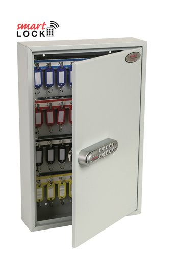 PX0052 Phoenix Commercial Key Cabinet KC0602N 64 Hook with Net Code Electronic Lock.