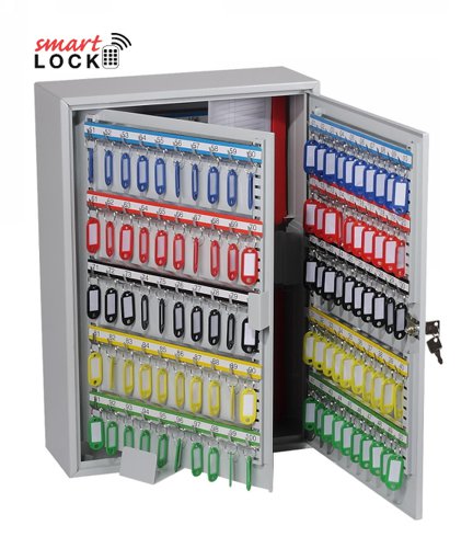Phoenix Commercial Key Cabinet KC0604N 200 Hook with Net Code Electronic Lock.