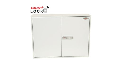 Phoenix Commercial Key Cabinet KC0607N 600 Hook with Net Code Electronic Lock. Key Cabinets PX0071