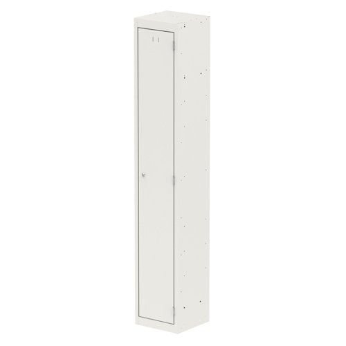 Qube Locker 1 Door 1800mm High White