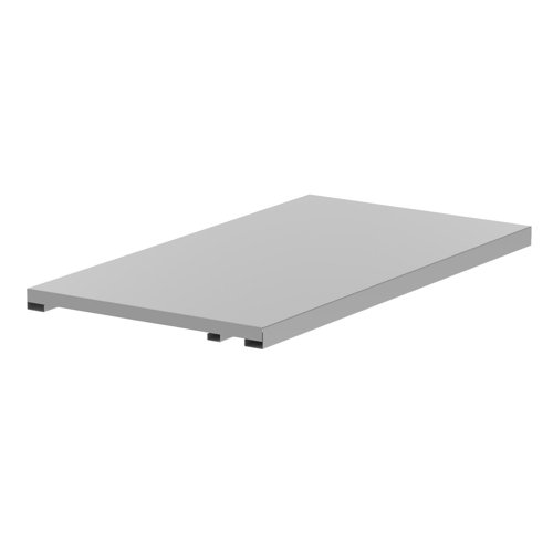 Qube Multi Purpose Shelf Silver