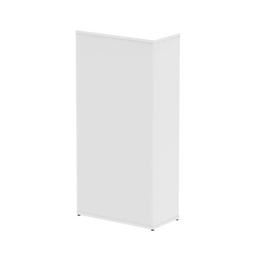 Dynamic Impulse W800 x D400 x H1600mm 3 Shelf Cupboard White Finish - S00011  44666DY