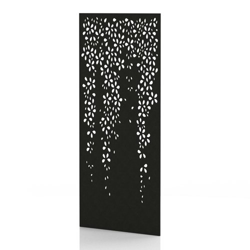 Sch! Acoustic Wall Panel - Blossom - Raven Black