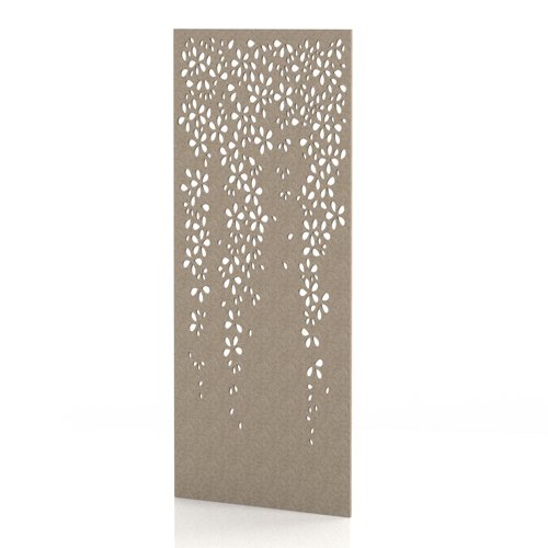 Sch! Acoustic Wall Panel - Blossom - Oatmeal Beige