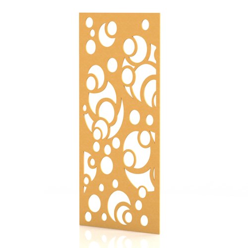 Sch! Acoustic Wall Panel - Bubbles - Buttercup Yellow