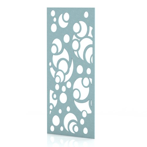 Sch! Acoustic Wall Panel - Bubbles - Sky Light Blue