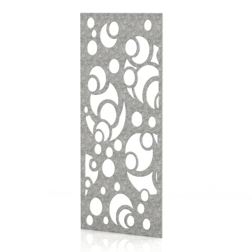 Sch! Acoustic Wall Panel - Bubbles - Pebble Light Grey